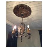 Antique Metal Chandelier