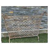 Metal Fireplace Screen