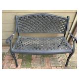 Metal Outdoor Bench