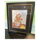 Framed Signed Original Watercolor