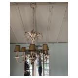 Painted Metal Chandelier