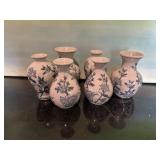 Small Blue and White Porcelain Vases