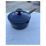 Chasseur Enameled Cast Iron Sauce Pan (never used)