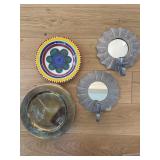 Desimone Italy Plate; Brass Chargers; and more