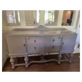 Antique Painted Buffet