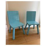 Small Turquoise Kids Chairs