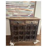 Rustic Reclaimed Wood Cabinet