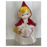 McCoy Pottery Little Red Riding Hood Cookie Jar
