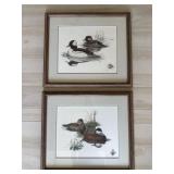 Framed Signed Numbered Larry Hayden Duck Prints