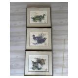 Framed Signed Numbered Larry Hayden Duck Prints