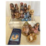 Small Nativity's including Fontanini