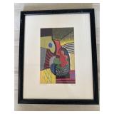 Framed Signed Abstract Faith Tyler