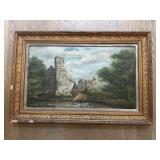 Framed Signed Oil on Canvas M. Shallery