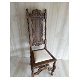 William and Mary Carved Side Chair