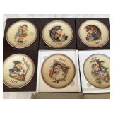 M.J. Hummel Annual Plate Series 1977 - 1980