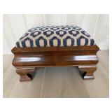 Antique Upholstered Footstool