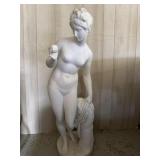 Heavy Marble Statue Venus with Apple