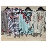Johnny Was Blouses (size XL)