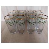 Lenox Holiday High Ball Glasses