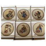 M.J. Hummel Annual Plate Series 1971 - 1976