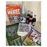 Roger Staubach Dr. Pepper Bottle Collectible; more