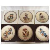 M.J. Hummel Annual Plate Series 1983 - 1988