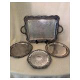 Silver Plate Trays