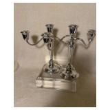 Silver Plate Candlesticks