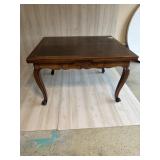 Solid Wood Dining Table with pull-out leaves