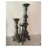 Heavy Metal Candlesticks (set of 3)