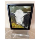 Framed Signed Oil on Canvas Ray Simonini