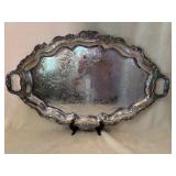 Large Wallace Silver Plate Tray