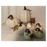 Porcelain Pumpkins