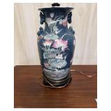 Decorative Asian Porcelain Lamp