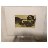 Jorge Dumas Signed Original Etching