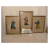 Framed Antique Prints