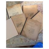 Antique Geologic Atlases 1894, 1898, 1903, more