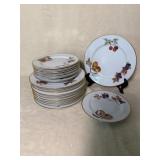 Royal Worcester Evesham Salad Plates; B&B Plates