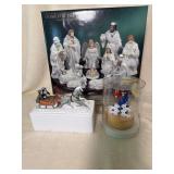 Porcelain Nativity and more