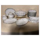Haviland Limoges China (large lot)
