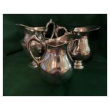 Silver Plate Pitchers