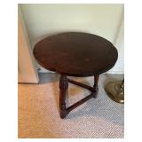 Small Round Wood Table