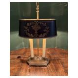 Vintage Brass French Bouillotte Lamp