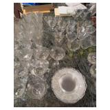 Antique Glassware (large lot)