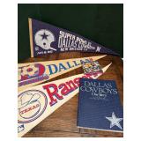 Vintage Dallas Sports Memorabilia: 8mm Film; more