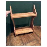 Small Hanging Wood Shelf
