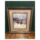 Framed Signed Numbered G. Harvey Print