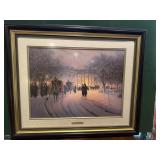 Signed G. Harvey Print An Evening with President
