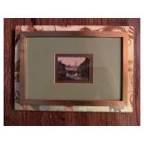 Framed Wrexham Denbighshire, John Greig