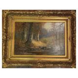 Framed Signed Frank J. Girardin original